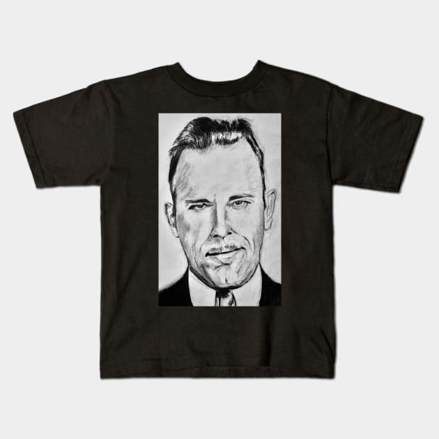 Public Enemy #1 Kids T-Shirt by Grace Of Face